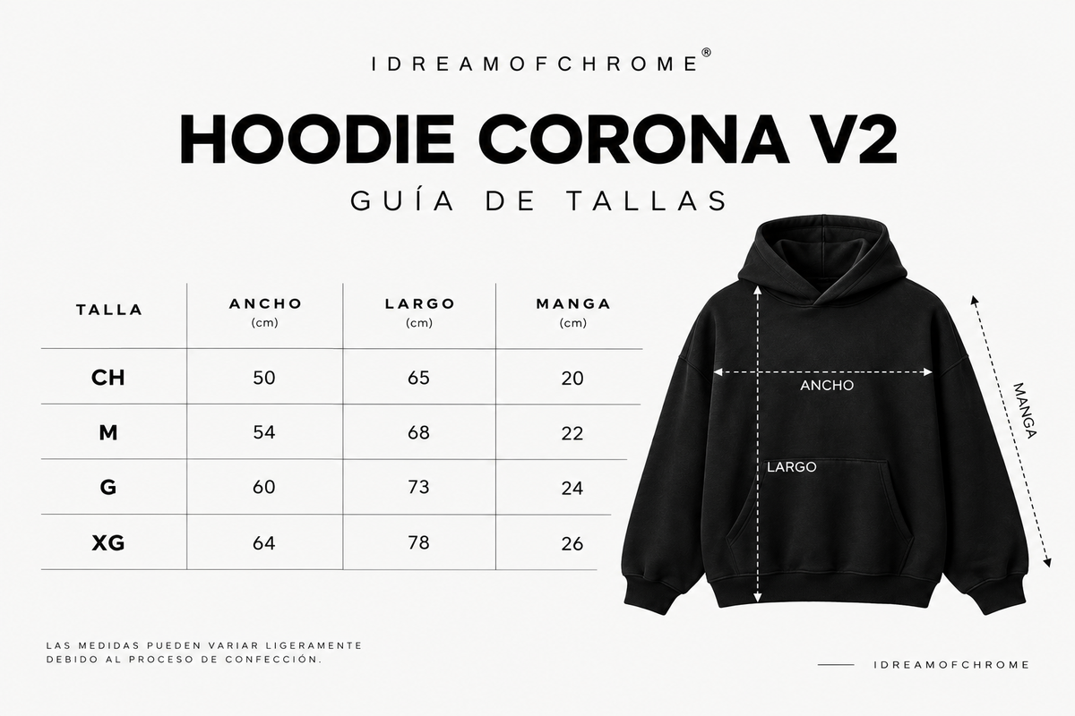 HOODIE CORONA v2 (DTG)